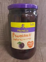 Pruneaux entiers au sirop