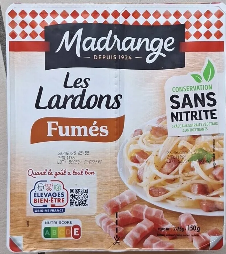 Les lardons fumés