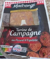 Terrine de campagne aux piment d espelette