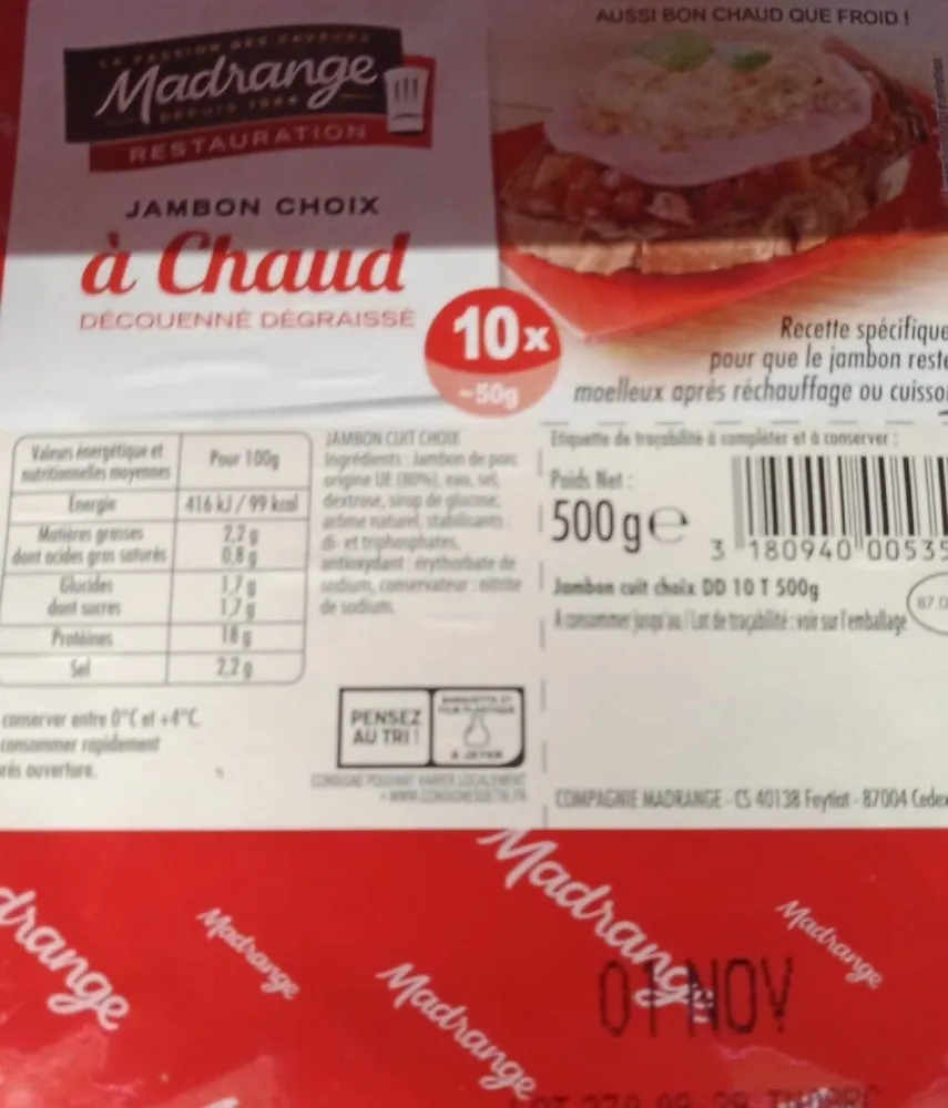 Jambon DD Choix