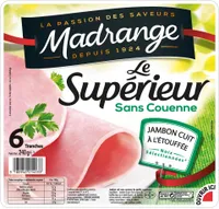 Jambon Supérieur Sans Couenne 6 Tranches -240g