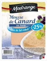 Mousse de Canard au Porto (Taux de Sel réduit - 25 %)