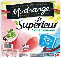 Le superieur sans couenne -25% de sel* VPF 4tr