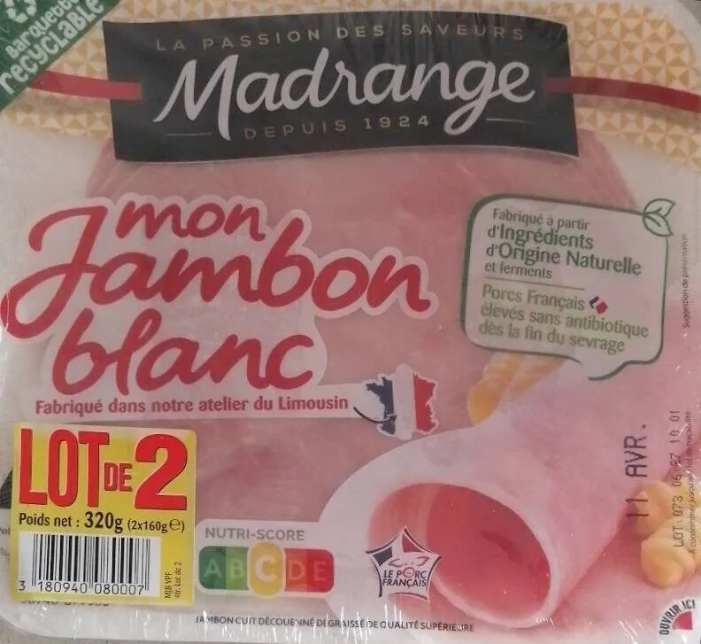 Mon jambon blanc