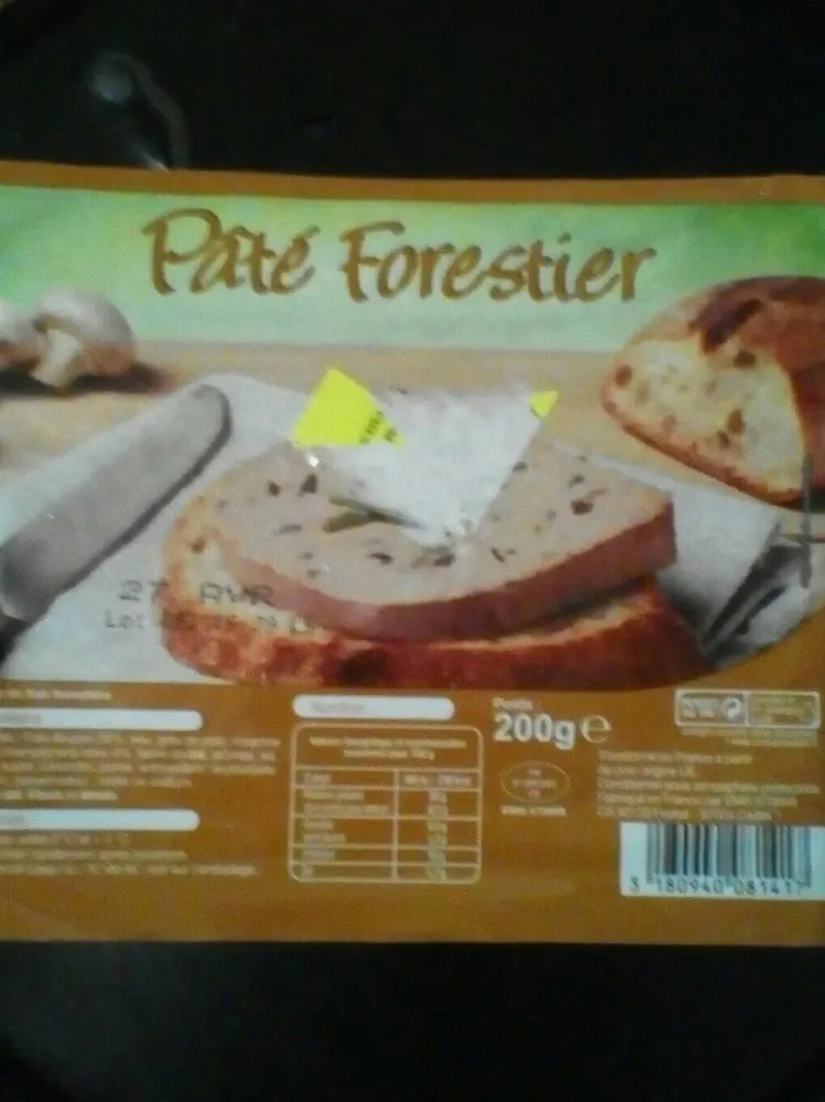 Paté forestier