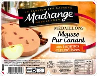 Médaillons Mousse Pur Canard aux Pommes caramélisées