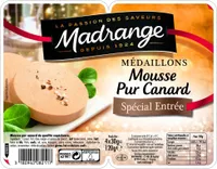 Médaillons Mousse Pur Canard spécial entrée