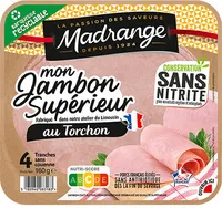Mon Jambon Supérieur au torchon conservation sans nitrite 4tr