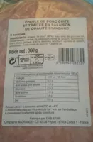 Épaule de porc cuite et traitée en salaison