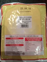 Epaule cuite choix bloc