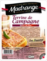 Terrine de campagne dorée au four