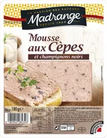 Mousse aux cèpes et champignons noirs