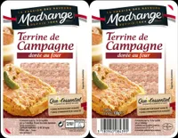 Terrine de campagne dorée au four