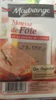 Mousse de foie et sa pointe de crème