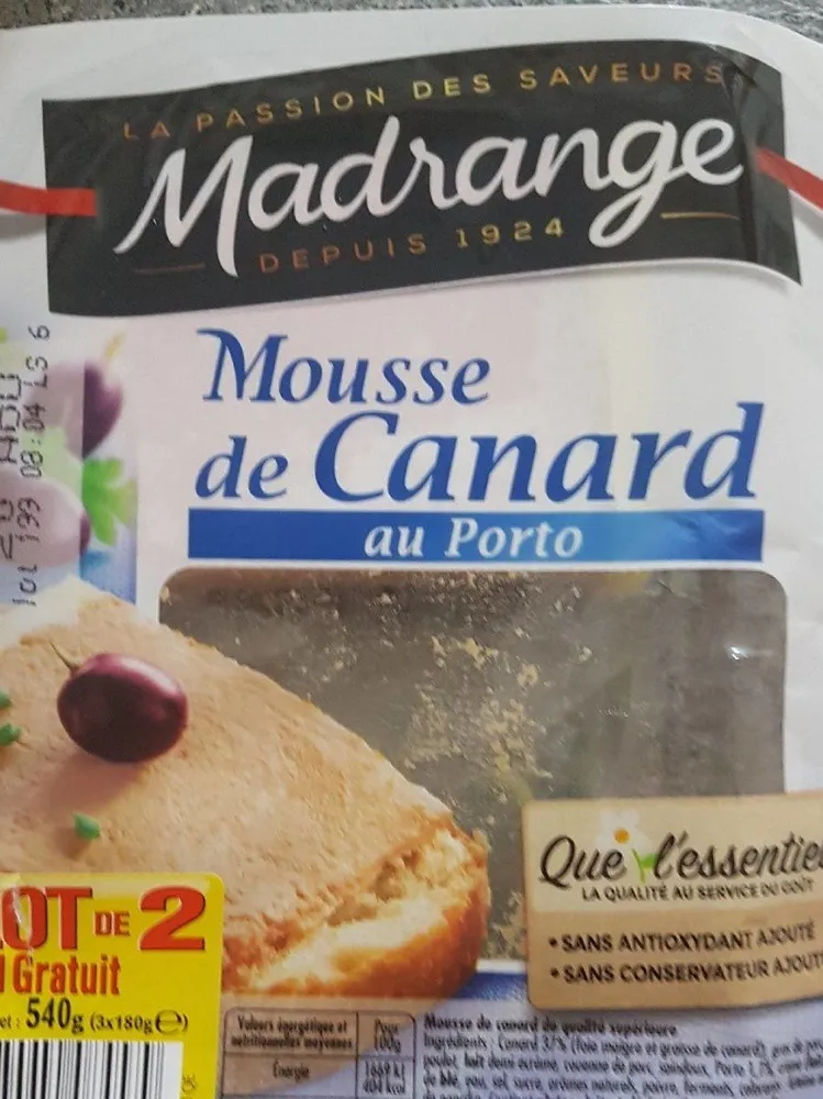 Mousse de Canard au Porto