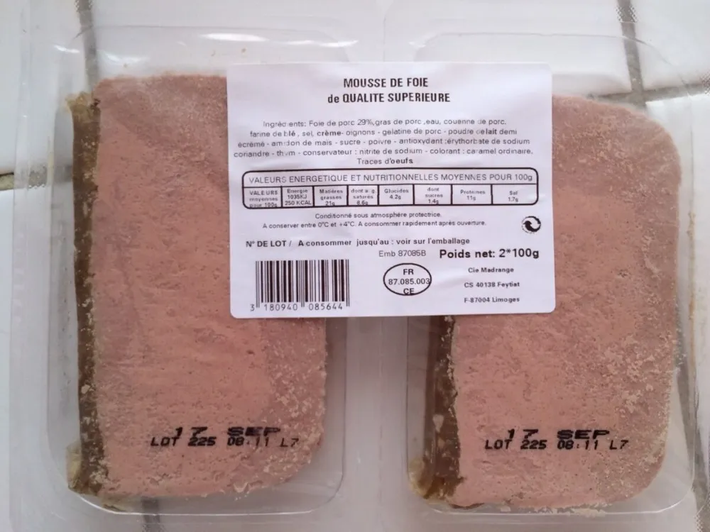 Mousse de foie