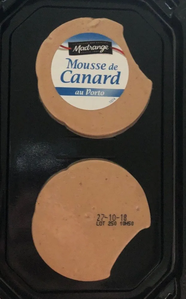 Mousse de canard au porto