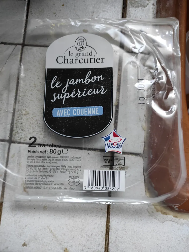 Jambon blanc