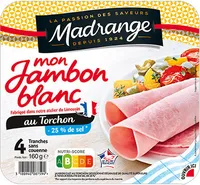 Mon Jambon blanc au Torchon -25% de sel*