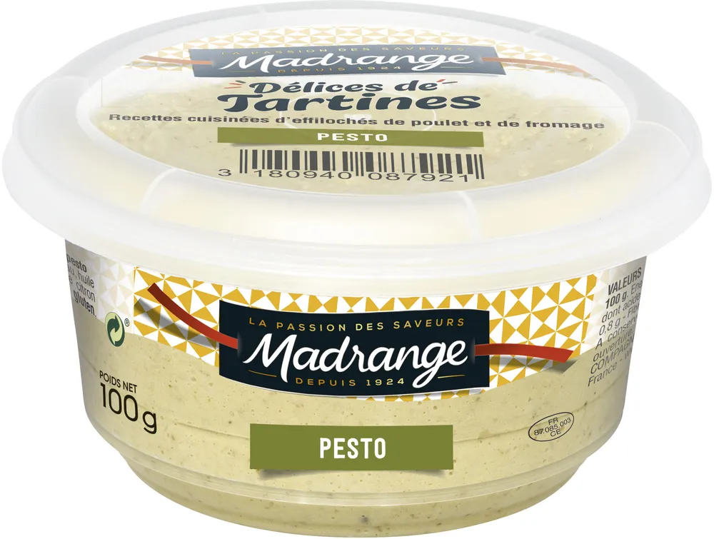 Délices de Tartines Pesto