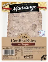 Confit de foies aux Châtaignes