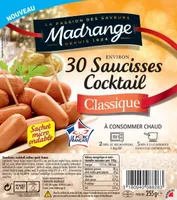 Saucisses cocktail classique x30