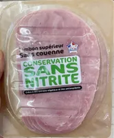 Jambon supérieur sans couenne conservation sans nitrite