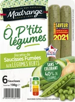 Recette de saucisses fumées aux légumes verts Ô P’tits Légumes