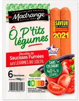 Recettes de saucisses fumées aux légumes du soleil Ô P'tits Légumes