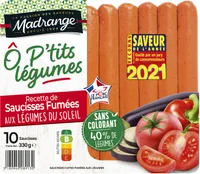 Recette de saucisses fumées aux légumes du soleil Ô p'tits Légumes