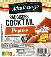 Mes saucisses cocktail paprika