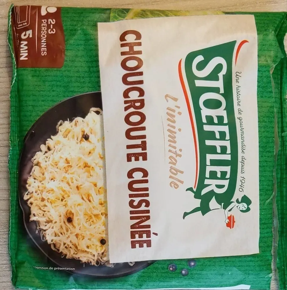 Choucroute cuisinée