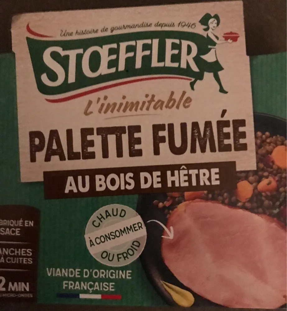 Palette fumée