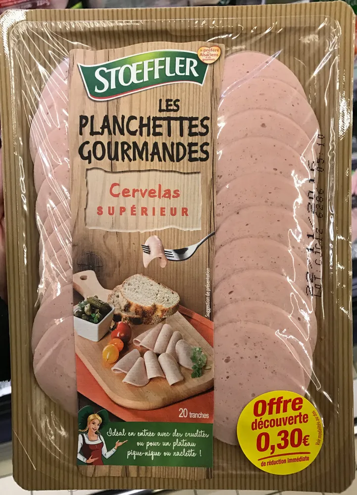 Les Planchettes Gourmandes Cervelas Supérieur
