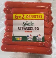 Saucisses de strasbourg fumées