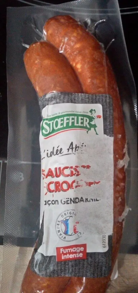 Saucisse a croquer façon gendarme