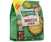 Spaetzle à poêler 300g + 30%