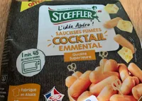 Saucisses fumées cocktail emmental