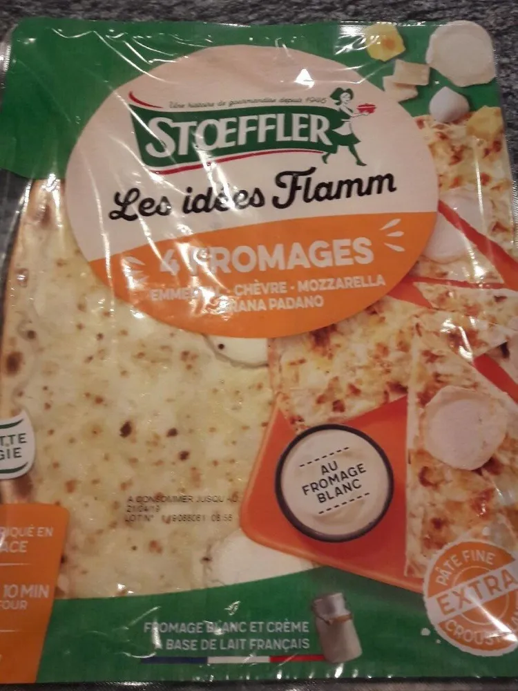 Les idées Flamm 4 fromages