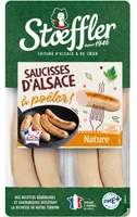 Saucisses d’Alsace à poêler VPF - nature
