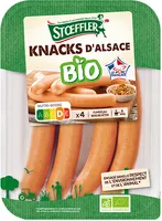 Knacks d’Alsace Bio Stoeffler