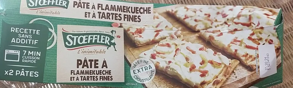 Pâtes à Flammekueche et à tartes fines
