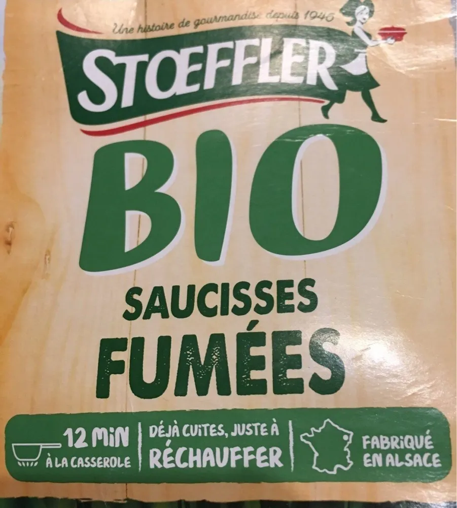 Saucisses fumées