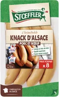 Knacks d'Alsace qualité superieur STOEFFLER