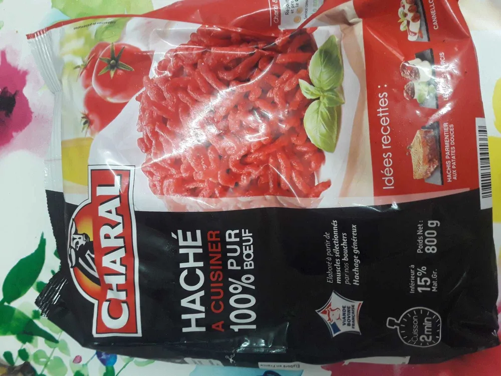 Viande Hachée Pur Buf, Prêt à Cuisiner, Charal