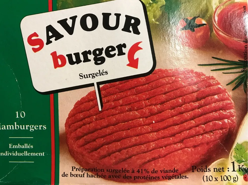 Savour Burgers Surgelés