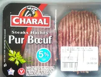 Steaks Hachés Pur Bœuf 5% M.G.