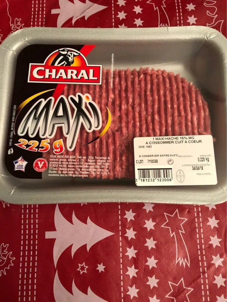 Hache 15%% Maxi 225G.Chara,