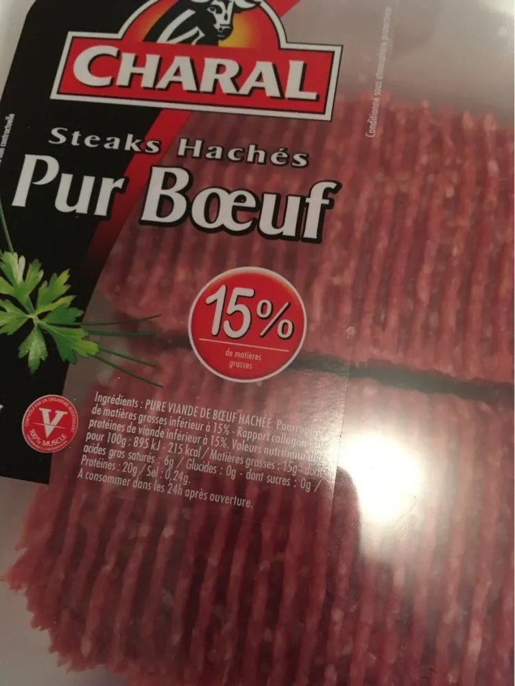 Steak Haché Pur Boeuf 15%