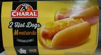 2 Hot Dogs saveur moutarde